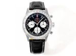 Breitling Navitimer Silver Case 43MM in Diameter B01 Movement Black Watch